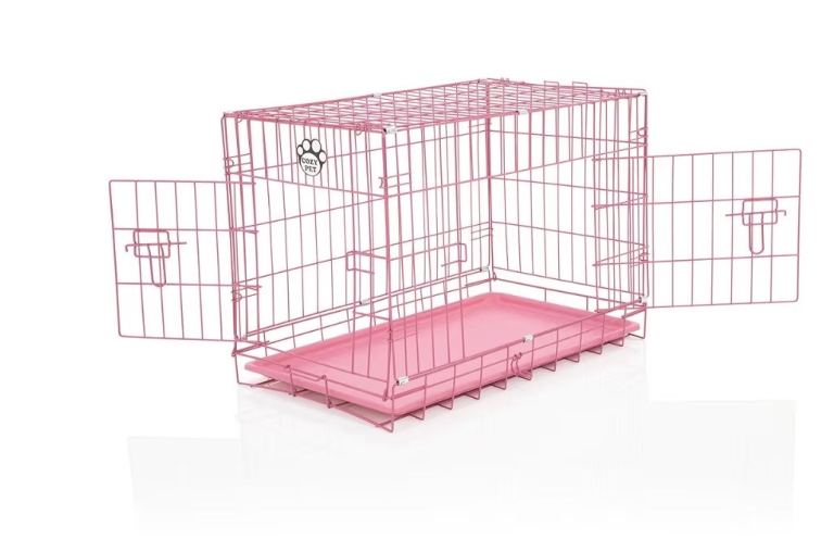 Pink 24” Dog/Puppy Cage