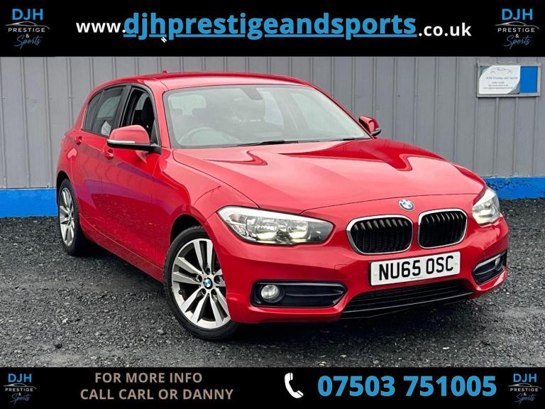 2015 BMW 1 Series 1.5 116d Sport Euro 6 (s/s) 5dr HATCHBACK Diesel Manual