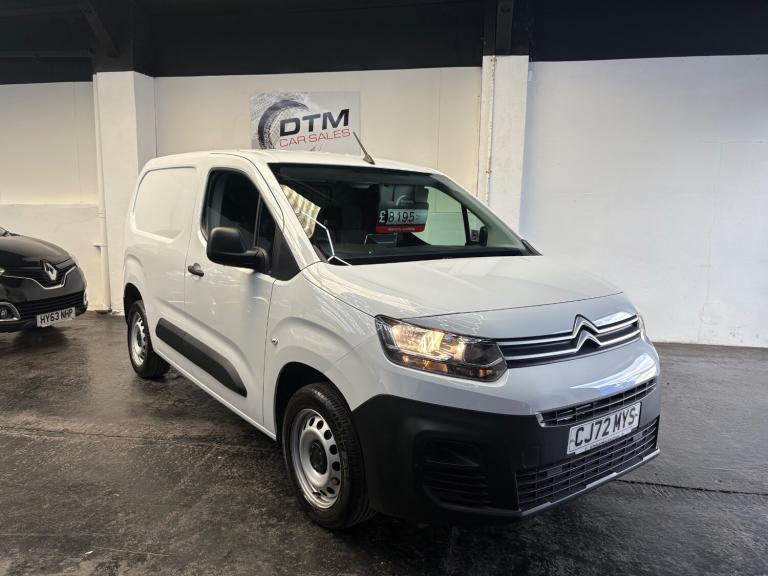 2023 Citroen Berlingo 1.5 BlueHDi 1000Kg Enterprise Ed 100ps 6 Speed S/S PANEL VAN Diesel Manual