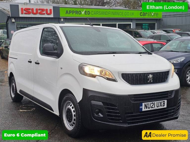 2021 Peugeot Expert White 1.5 BlueHDi Euro 6 panel van, 53,000 miles, ULEZ compliant, 6-Speed m P...