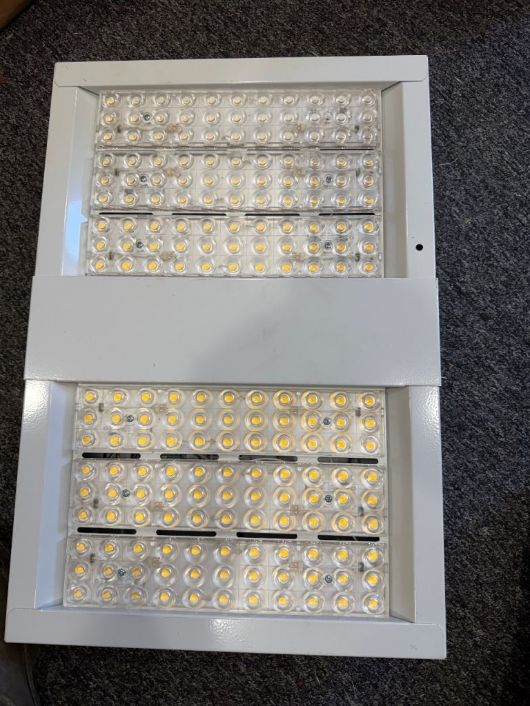 Industrial Style LED Floodlight – Good Condition