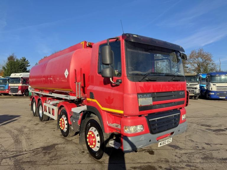 2010 DAF CF 85 410 8X4 FUEL TANKER 