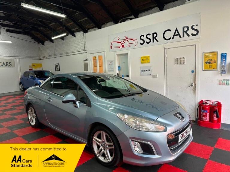 Peugeot 308 1.6 VTi Active Convertible 2dr Petrol Manual Euro 5 (120 ps)