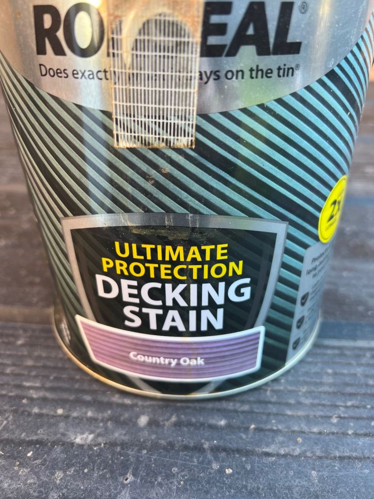 BRAND NEW- Ronseal Country Oak decking stain - 2.5l sealed/unopened