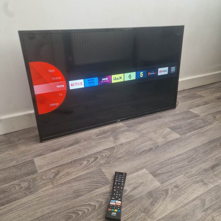 JVC Smart TV with Remote – Good Working Order