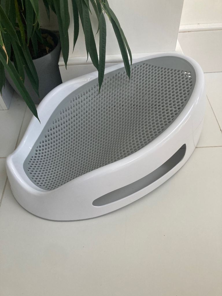 Angelcare Soft Touch Baby Bath Support - Grey