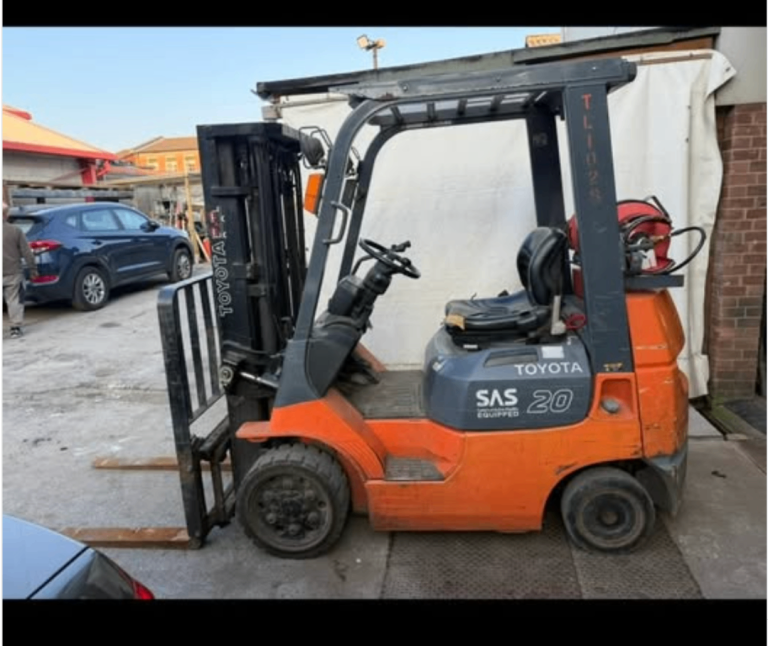 Toyota 2 Ton LPG Forklift – Working, Ready to Use