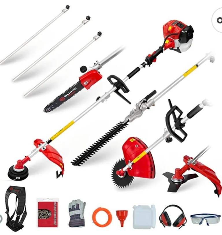 LONG REACH MULTI GARDEN TOOL 52cc PETROL