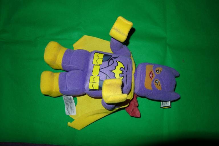 Lego Batgirl minifigure plush toy