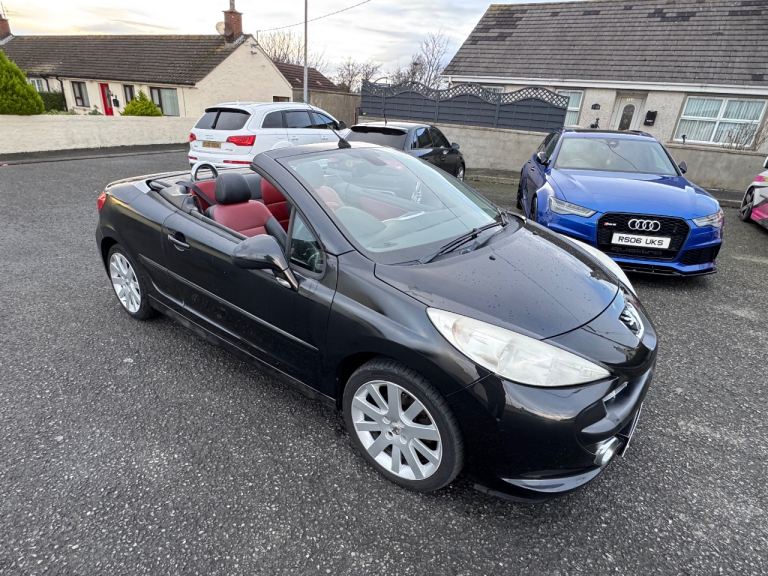 Peugeot, 207, Convertible, 2008, Manual, 1560 (cc), 2 doors