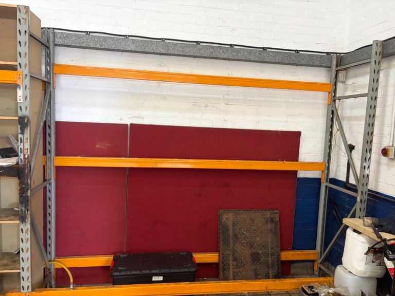 Sturdy Metal Shelving Units – Commercial Grade, Good Condition