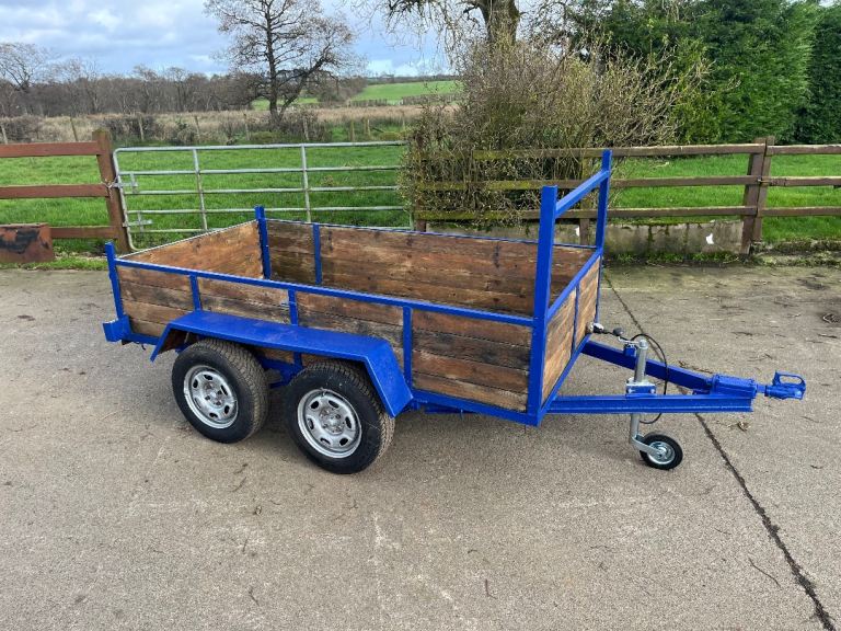 8ft by 4ft double axle trailer. 