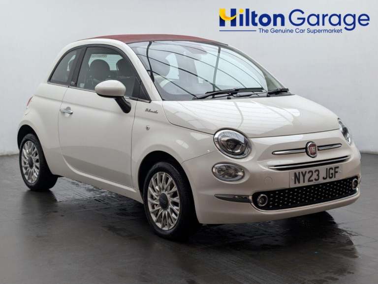  Fiat 500C 1.0 MHEV Dolcevita Convertible 2dr Petrol Manual Euro 6 (s/s) (70 bhp) BLUE Petrol Manual