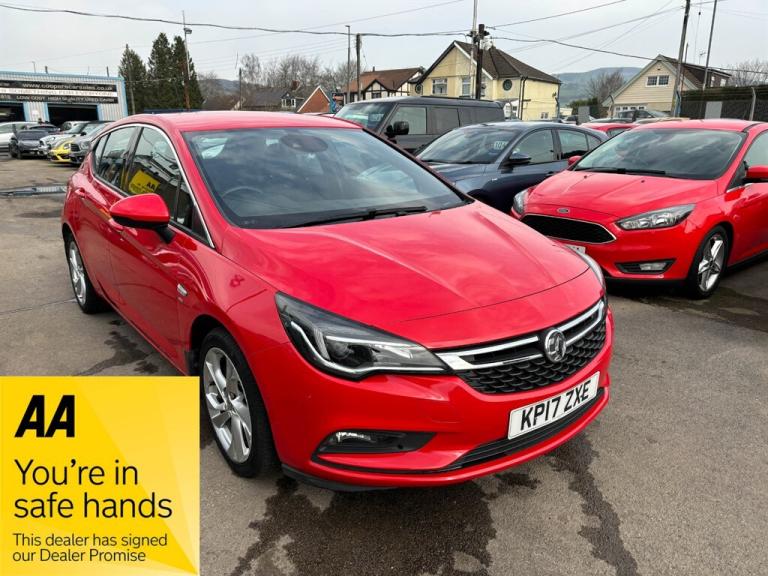 2017 Vauxhall Astra 1.0T 12V ecoFLEX SRi 5dr HATCHBACK PETROL Manual