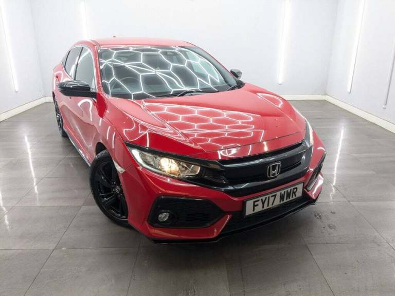 2017 Honda Civic 1.0 VTEC Turbo SR Hatchback 5dr Petrol Manual Euro 6 (s/s) (129 ps) Hatchback Pe...