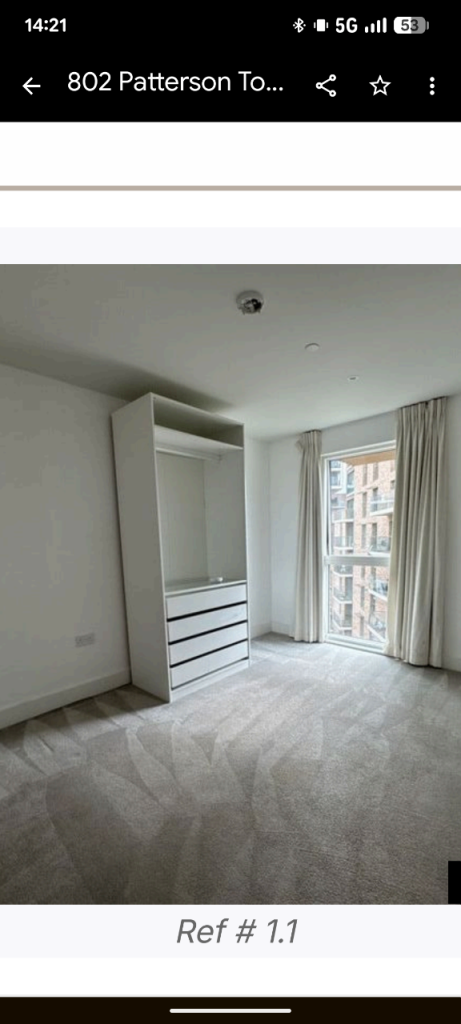Free! White Wardrobe with Drawers – very good condition with light marks