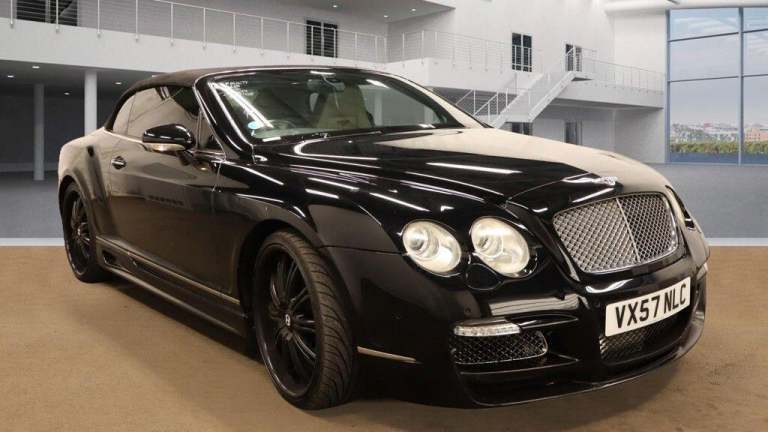  Bentley Continental 6.0 W12 GTC Convertible 2dr Petrol Auto 4WD Euro 4 (560 ps) Petrol Automatic