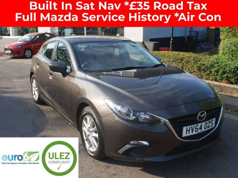2014 Mazda Mazda3 2.0SKYACTIV-G SE Nav Hatchback Grey  - £35 Road Tax HATCHBACK Petrol Manual
