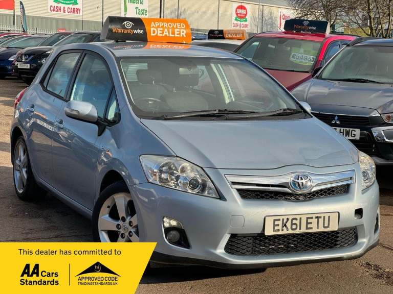 2011 Toyota Auris 1.8 VVTi Hybrid T4 5dr CVT Auto [89g/km] HATCHBACK PETROL/ELECTRIC Automatic