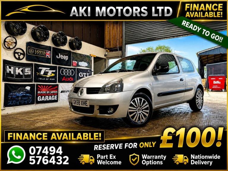 RENAULT CLIO 1.5 dCi Campus SL15 3dr 2008