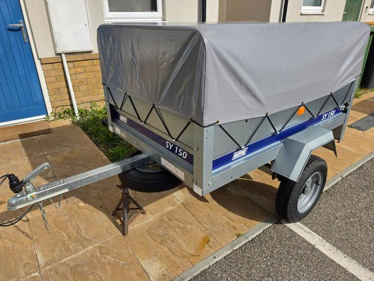 2024 Erde SY150 Trailer with high frame and cover 
