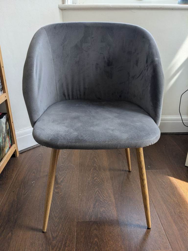 Grey Desk Chair 