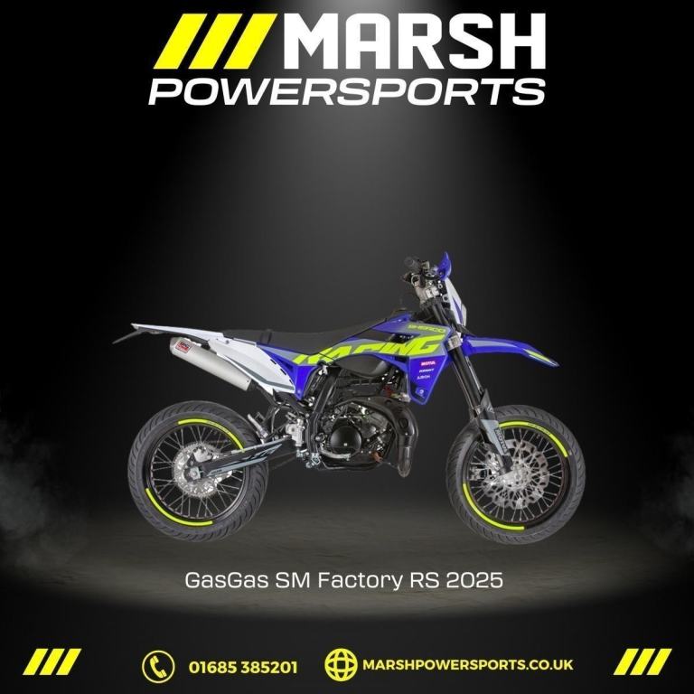 50 Factory SM-RS 2025 - Sherco Main Dealer - Reserve NOW