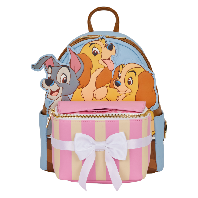 Lady and the Tramp puppies Loungefly bag