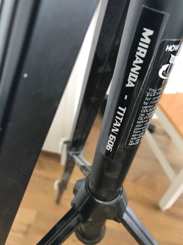 Miranda Titan 606 Camera Tripod – Good Condition