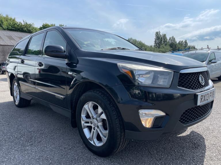 2013 SSANGYONG KORANDO SPORTS AUTO 4WD PICK UP - LOW MILES - PX/FINANCE POSS