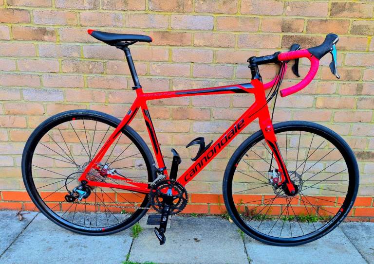 CANNONDALE SYNAPSE CAAD TIAGRA GROUPSET DISC BRAKES ROAD BIKE 57CM"22.5 LG TO XL FRAME 