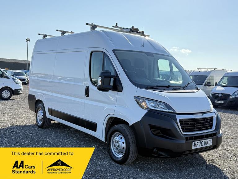 2020 Peugeot Boxer 2.2 BlueHDi H2 Professional Van 140ps PANEL VAN DIESEL Manual
