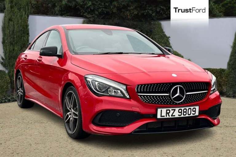 2017 Mercedes-Benz CLA CLA 220d AMG Line 4Matic 4dr Tip Auto- Parking Sensors Semi-Auto Saloon Di...