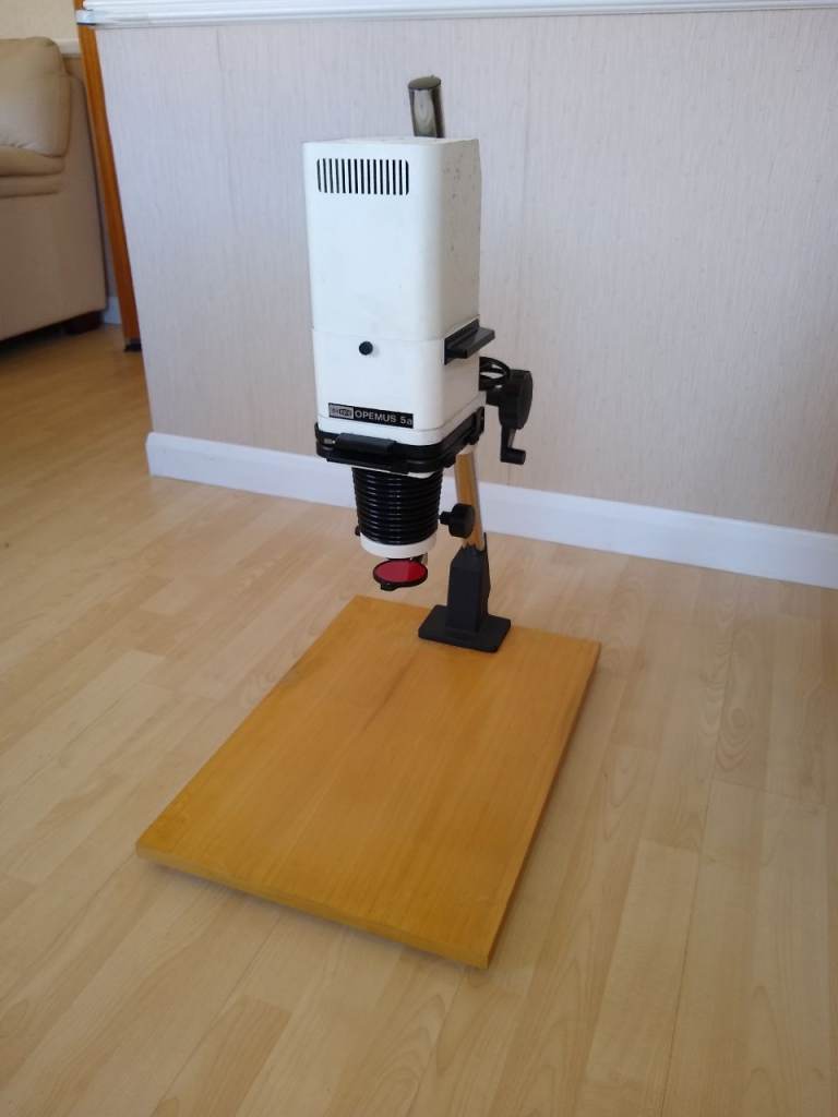 Meopta Opemus 5A Photographic Darkroom Enlarger with Lens and Darkroom Accessories