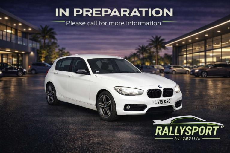 2015 BMW 1 Series 118i Sport 5dr HATCHBACK PETROL Manual