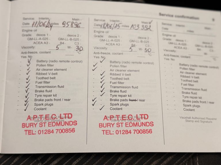 2014 VAUXHALL MOKKA - FULL SERVICE HISTORY 