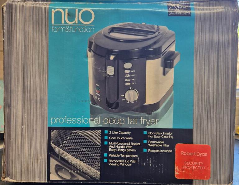 Brand New Robert Dyas Nuo 2 Litre Professional Deep Fat Fryer 