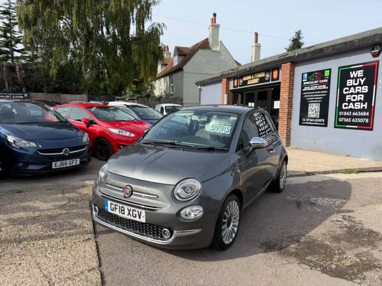 2018 Fiat 500 1.2 Mirror 3dr HATCHBACK Petrol Manual
