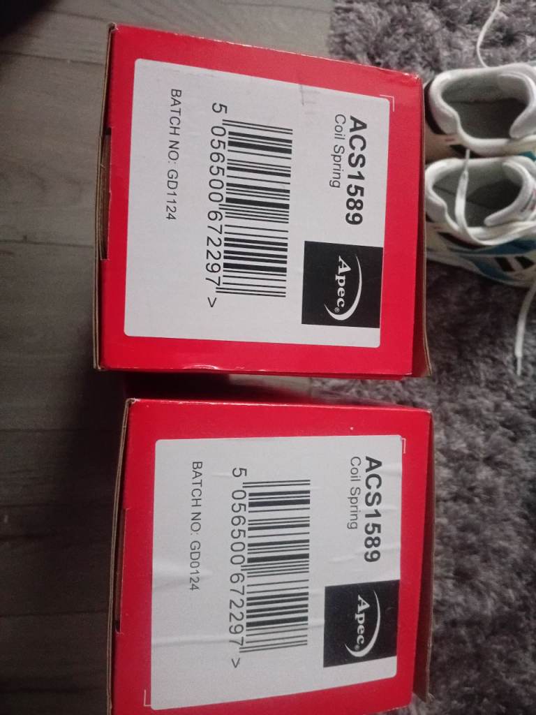 2 brand new springs for bmw 530d e60 