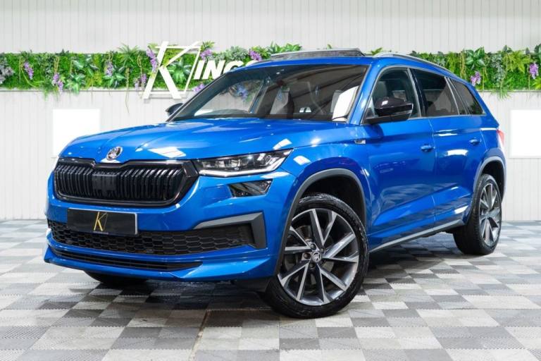 2022 Skoda Kodiaq 2.0 TDI SportLine SUV 5dr Diesel DSG 4WD Euro 6 (s/s) (7 Seat) (200 ps) ESTATE ...
