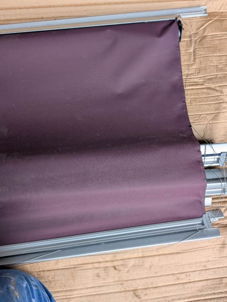 Pair of velux blackout blinds for Velux GGL U08