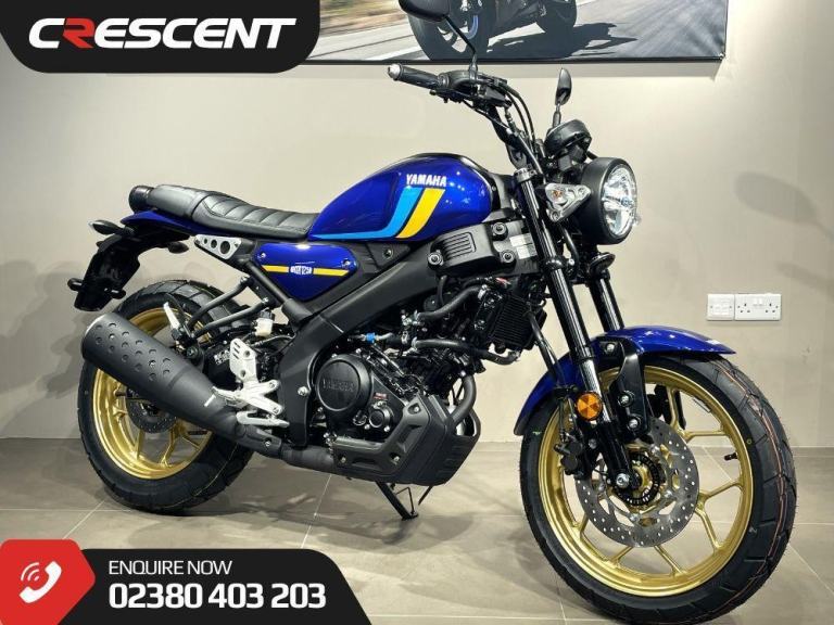 YAMAHA XSR125 2026 MODEL ICON BLUE - BRAND NEW - IN STOCK - AVAILABLE NOW !