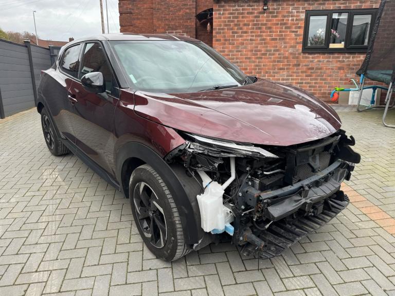 2024 Nissan Juke 1.0 DiG-T 114 N-Connecta 5dr Damaged Salvage Repairable HATCHBACK Petrol Manual