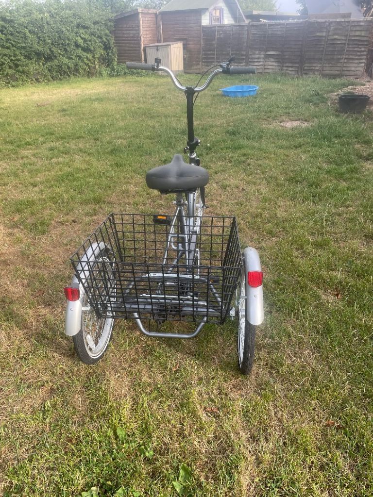 Adult Tricycle with Basket – Good Condition