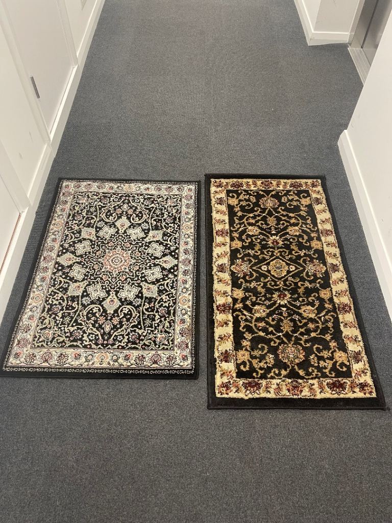 Pair of New Patterned Rugs – IKEA and Markhor
