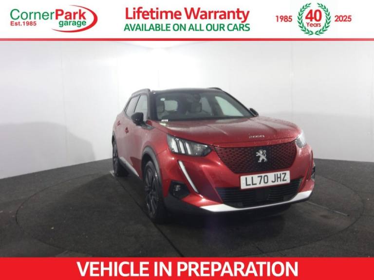 2020 Peugeot E-2008 50kWh GT SUV 5dr Electric Auto (136 ps) HATCHBACK ELECTRIC Automatic