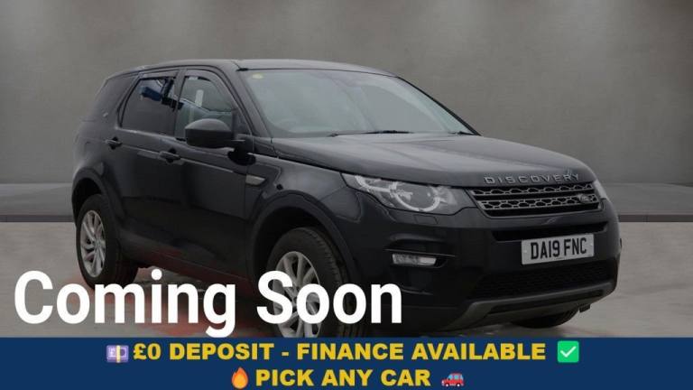 2019 Land Rover Discovery Sport 2.0 TD4 180 SE Tech 5dr Auto ESTATE DIESEL Automatic