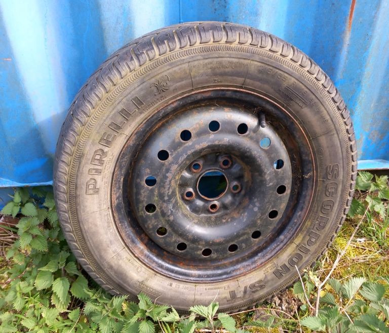 Spare wheel and tyre to fit Qasquai