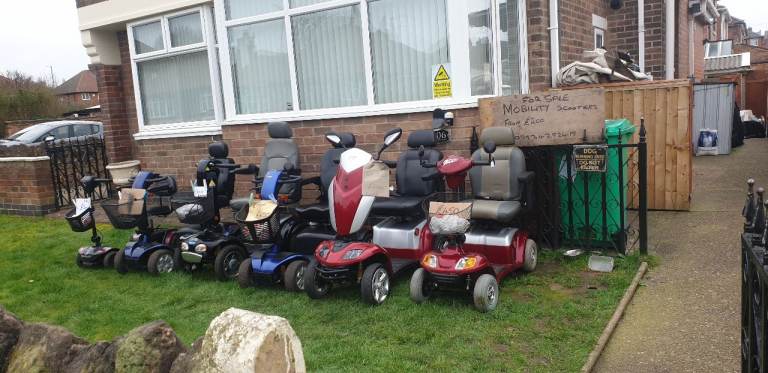 Mobility scooters cheap. And all working 