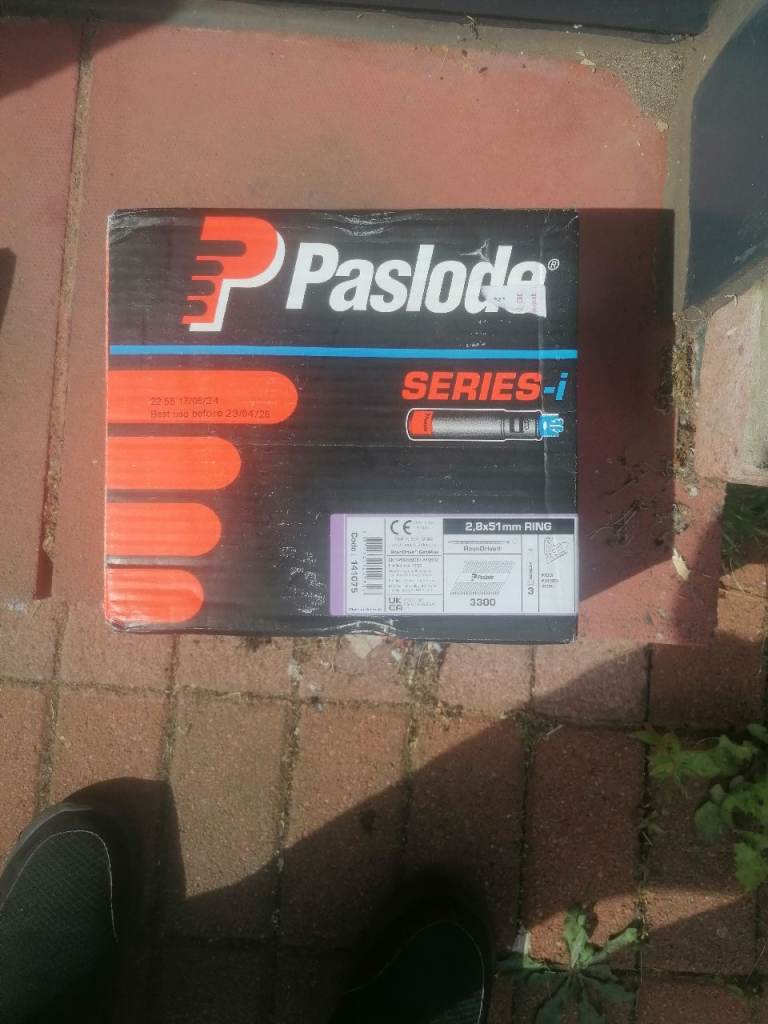 Paslode Series-i  63mm Nail & Fuel Pack - NEW